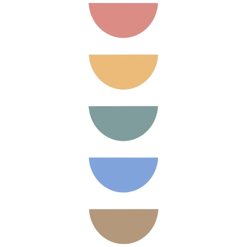 Conception de couleurs rétro