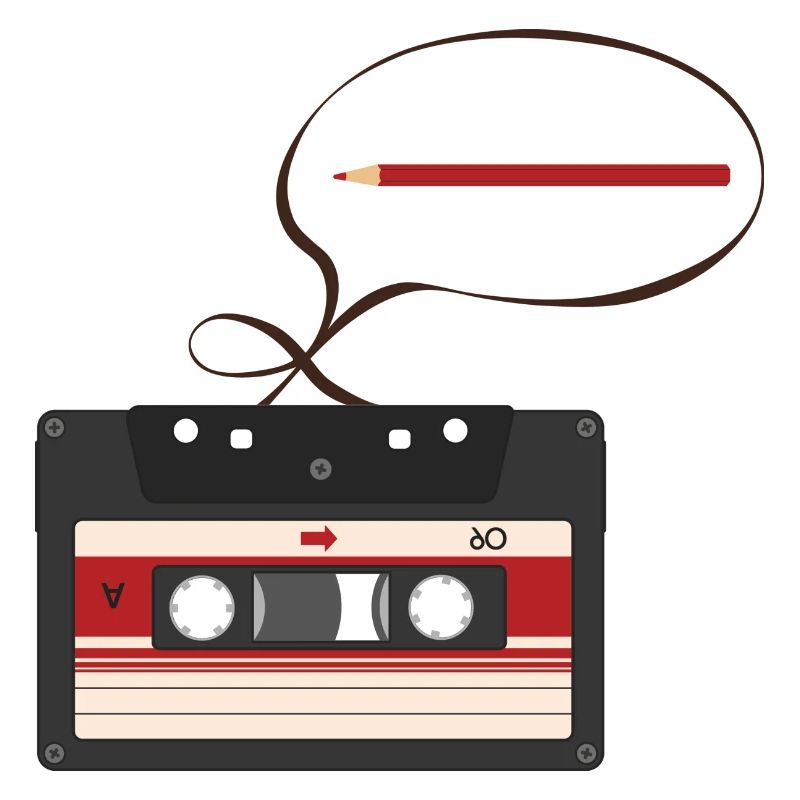 KASSETTE, BAND, BLEISTIFT