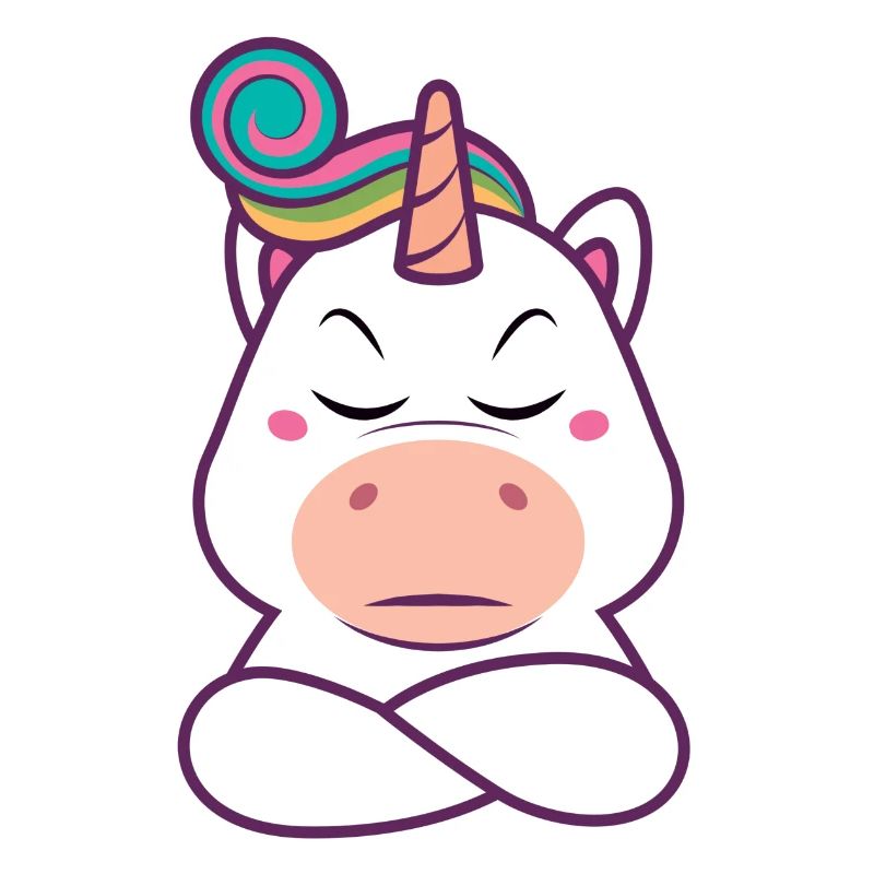 Bockiges Einhorn Geschenk