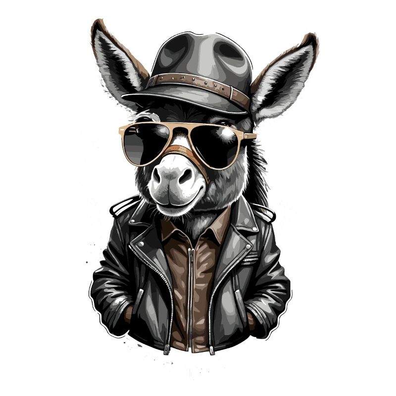 Cool donkey