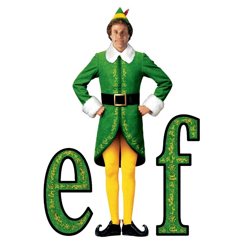 Buddy L’Elf Lettering Avec Buddy