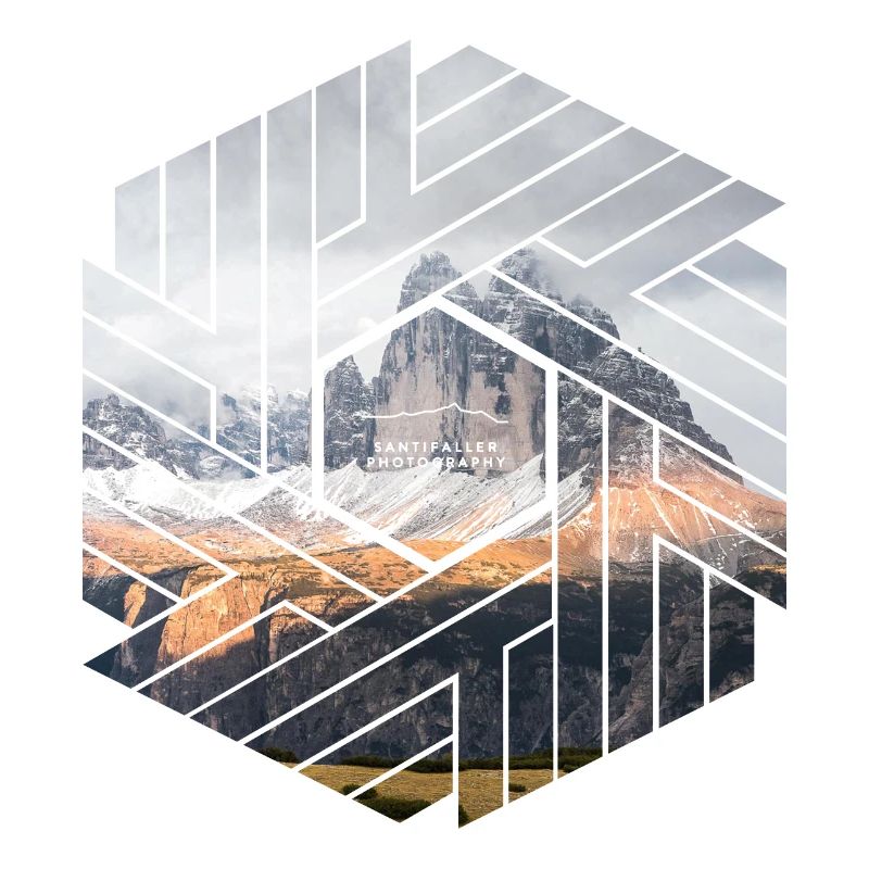 Three Peaks Dolomites hexagon