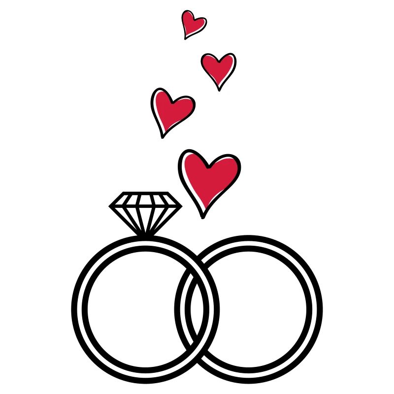 eheringe herz hochzeit ringe married