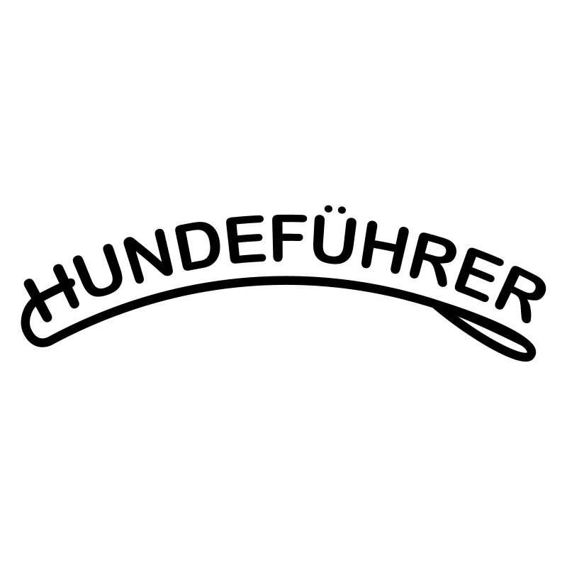 Hundeführer mit Leine, 1fb