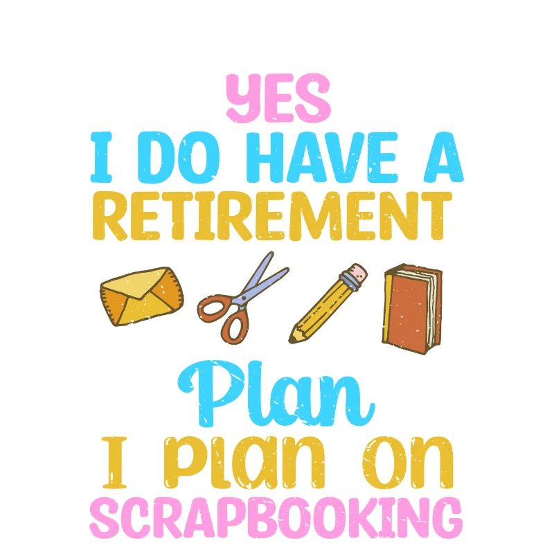 Scrapbooking Plan de retraite Funny Scrapbook