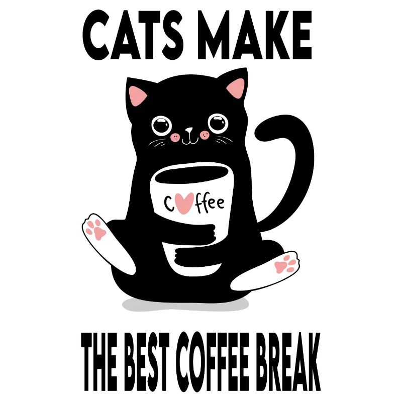 Katzen machen die beste Kaffeepause
