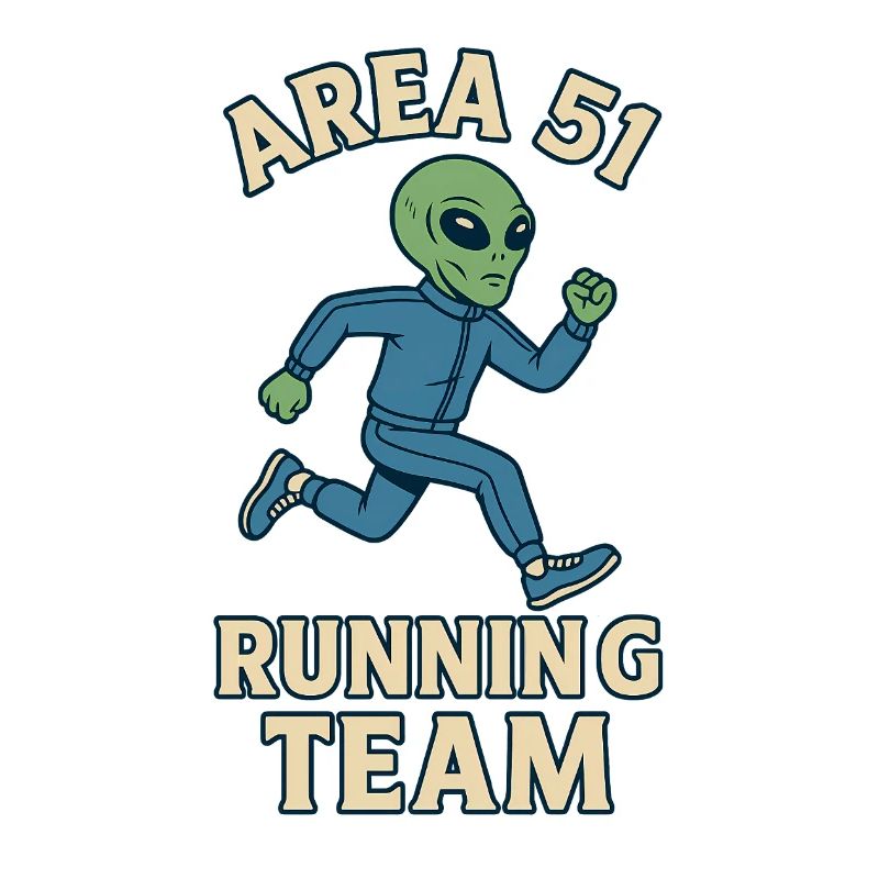 Conception de l'équipe de course extraterrestre de la zone 51