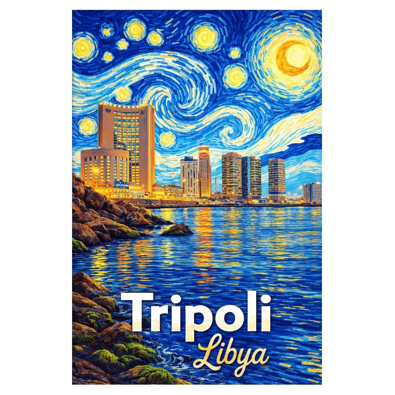 Tripoli Libya Starry Night