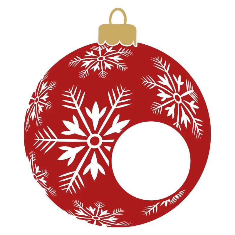 Weihnachtskugel Geschenk Idee