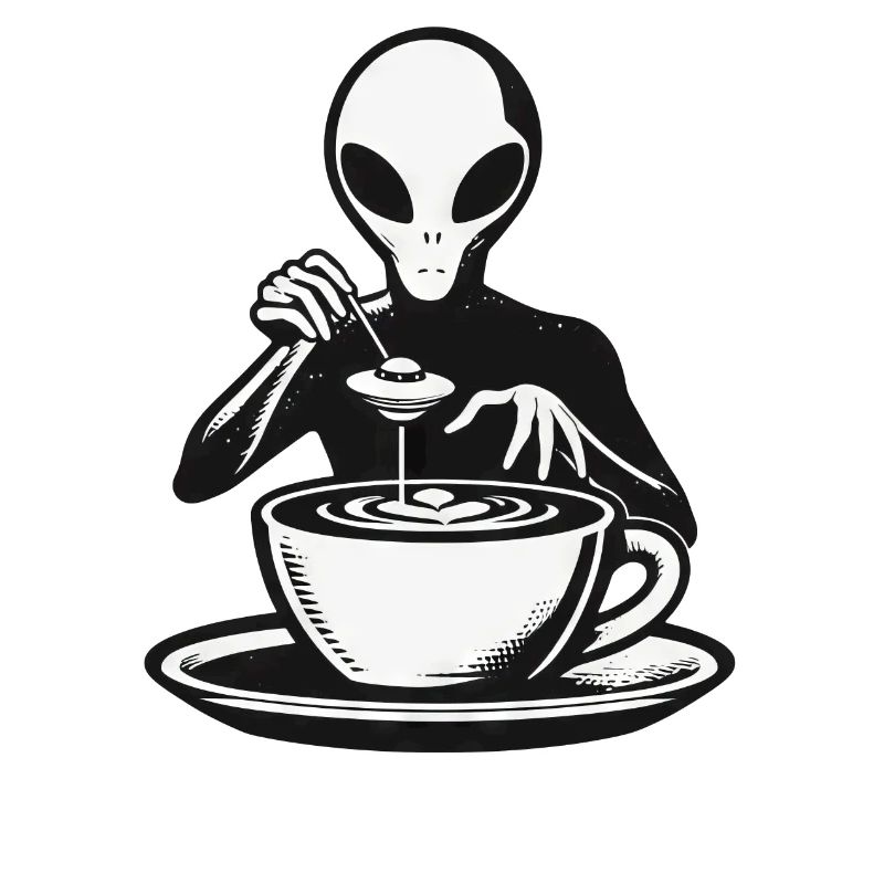 Coffee Drinker Galactic Coffee Master