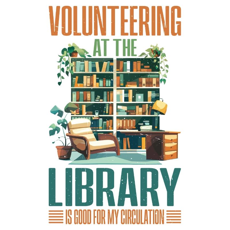 Volunteering At The Library Boosts My Circulation
