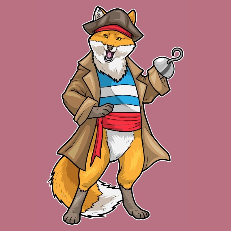 Fox Pirate Hook Hand