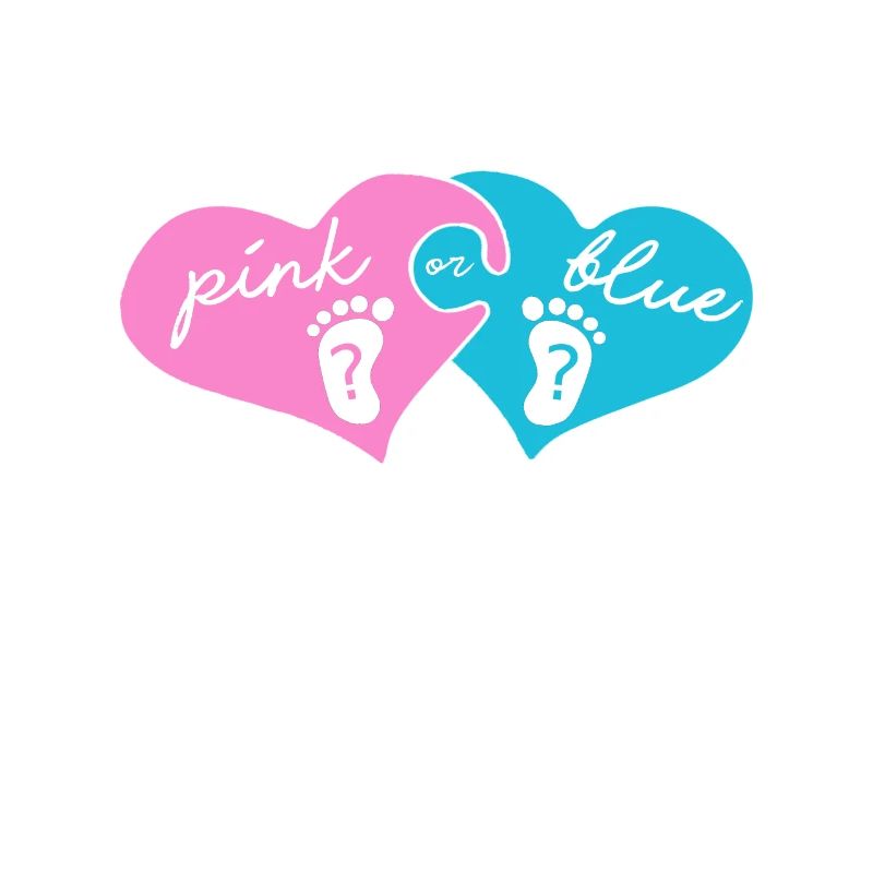 fête de grossesse bébé enceinte bleu rose