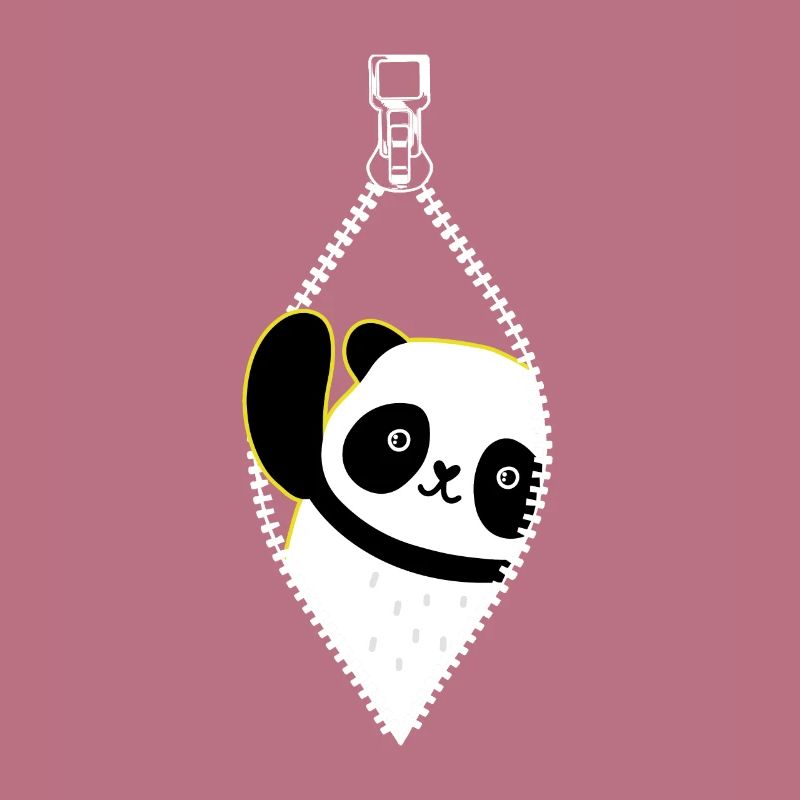Panda de la fermeture éclair