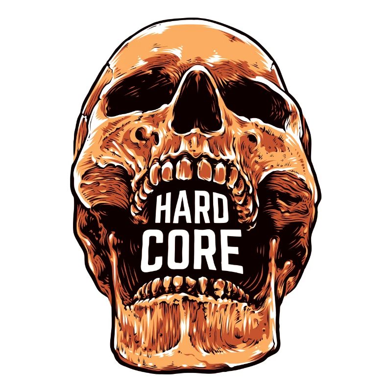 Hard-Core Gabber Skull