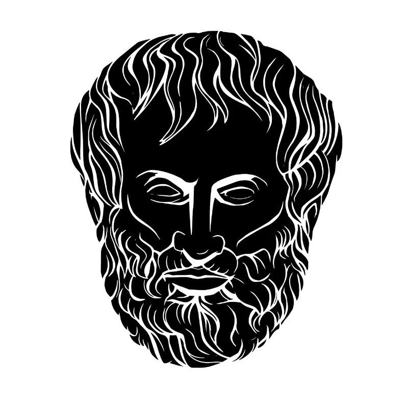 Aristotle philosopher philosophy antique gift