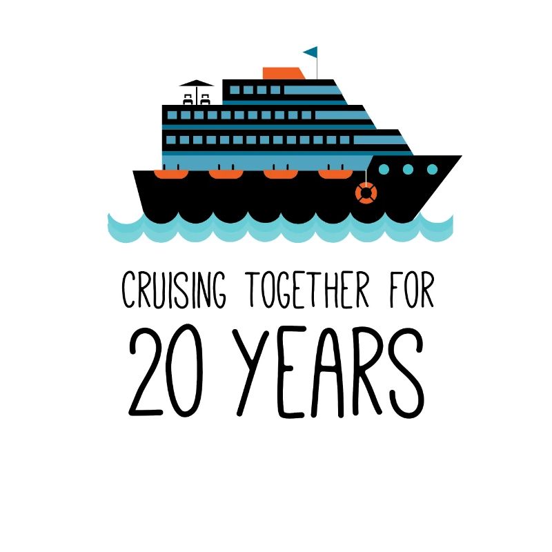 Croisière ensemble pour 20 ans anniversaire de mariage