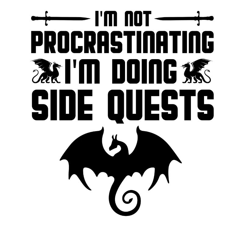 I Don't Hesitate, I Make Side Quests RPG Table