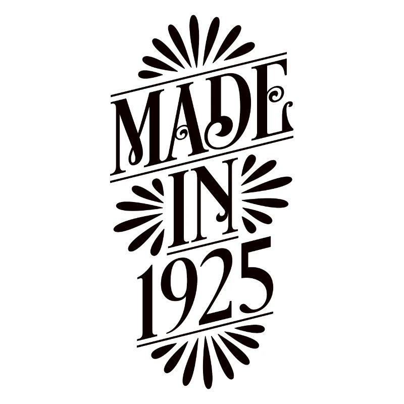 1925 - Année de construction 1925 - Né en 1925