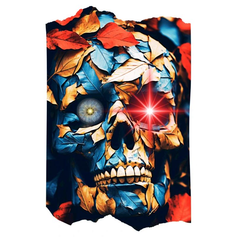 Skull Pop Art