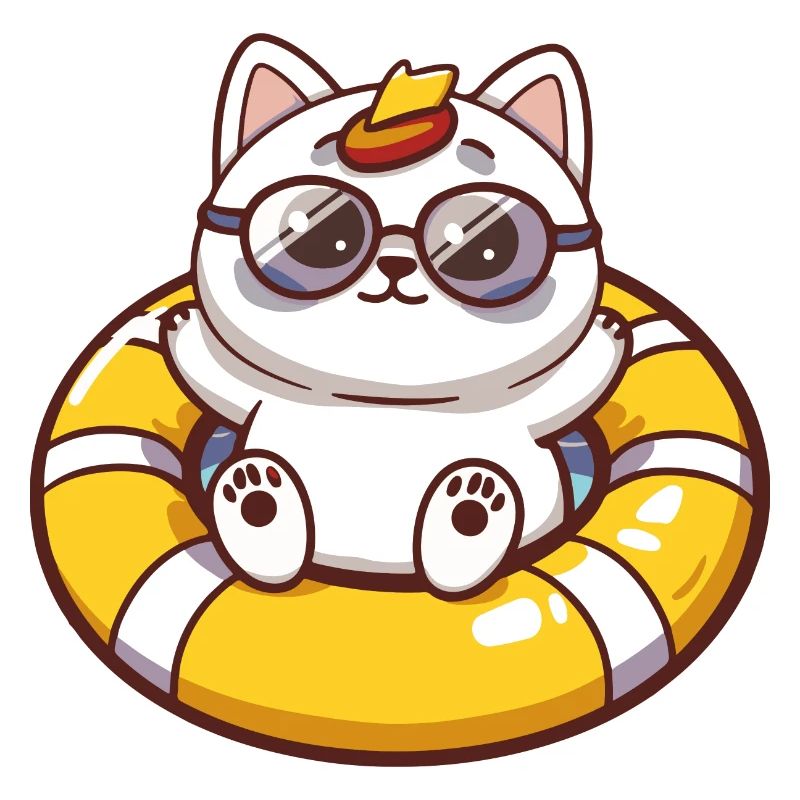 Bande dessinée d’été chat