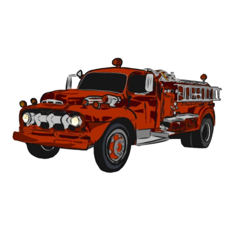 Fire Engine Firefighter Truck