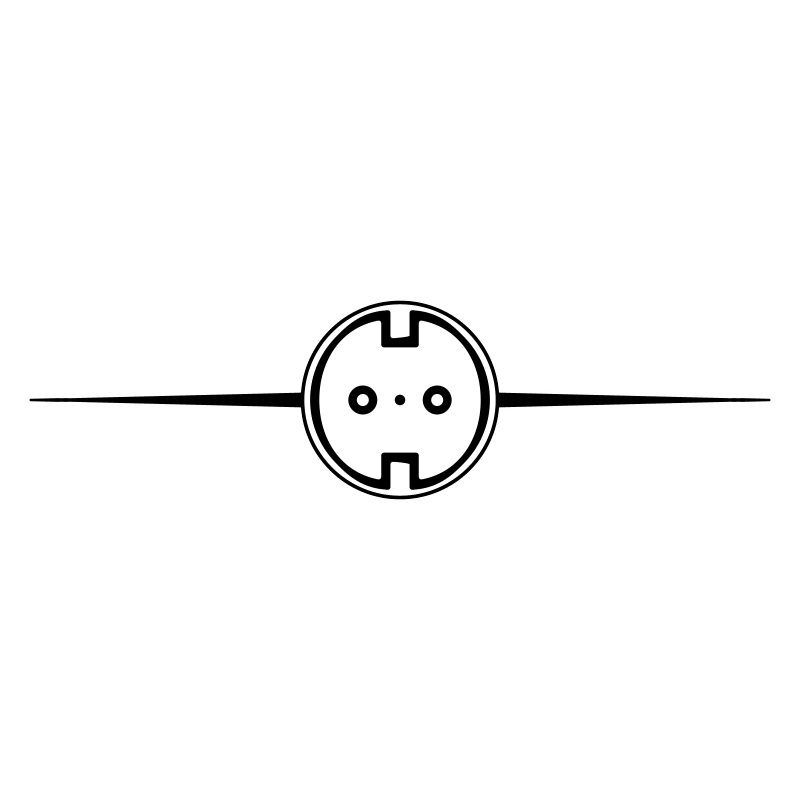 Steckdose Element Symbol
