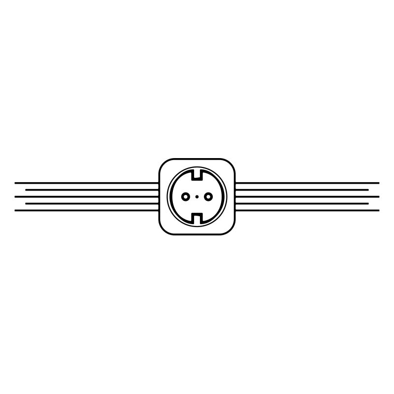 Steckdose Element Symbol