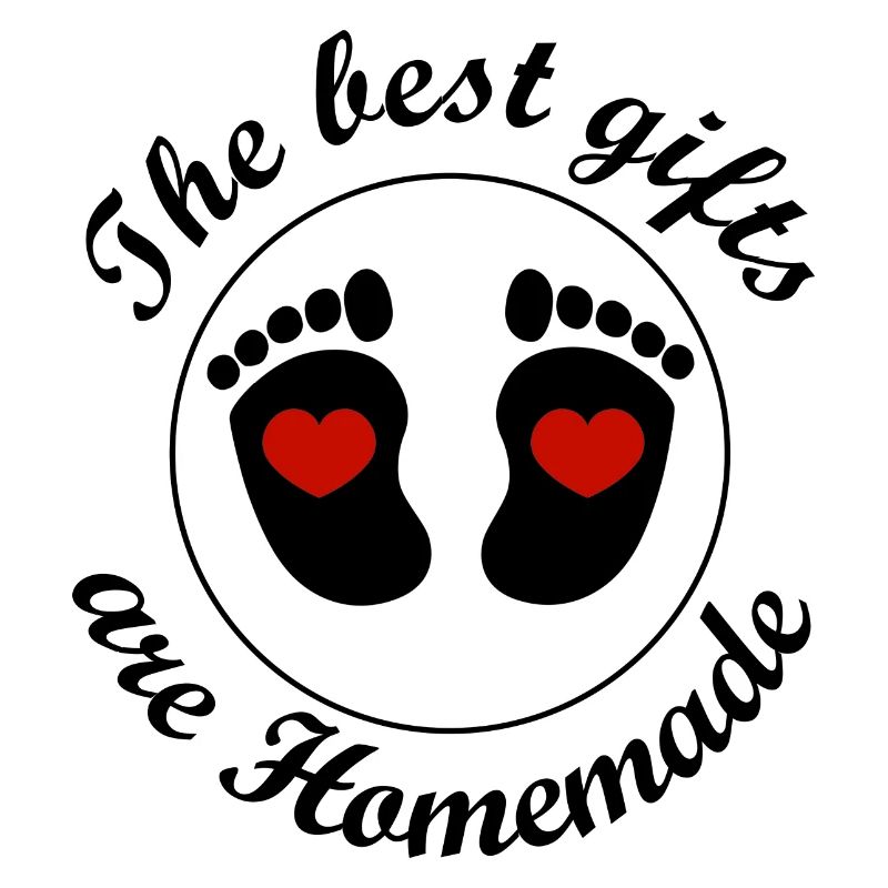 Geschenke werdender Eltern sind hausgemachtes Baby