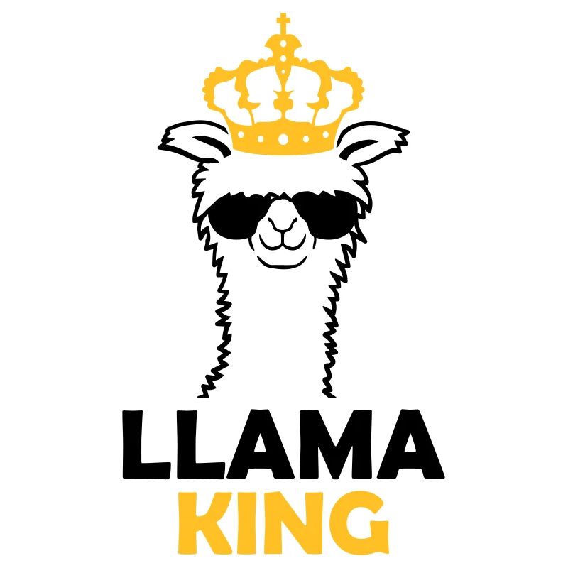 Llama King lustig Chef