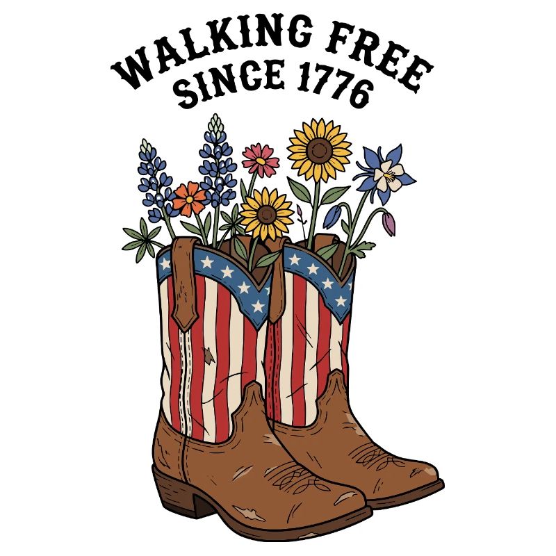 Walking Free Since 1776 Boots