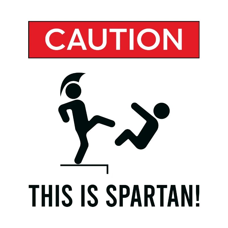 Spartan's "Caution This is Spartan"