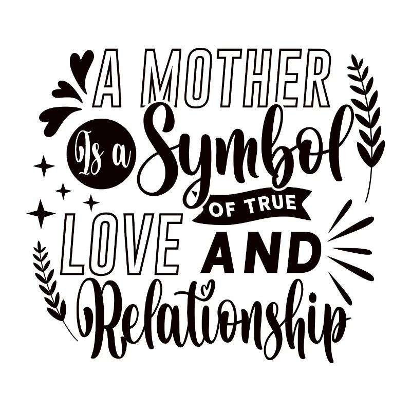 Une mère est un symbole d’amour et de relation véritables