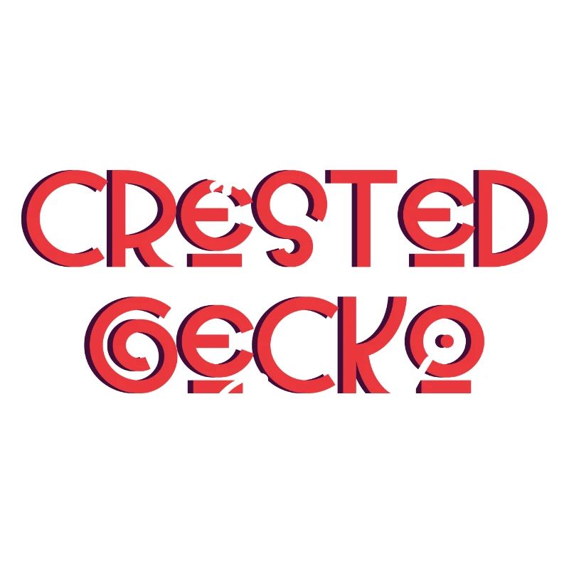 Crested Gecko Squad Cute Lizards Exotisches Tier