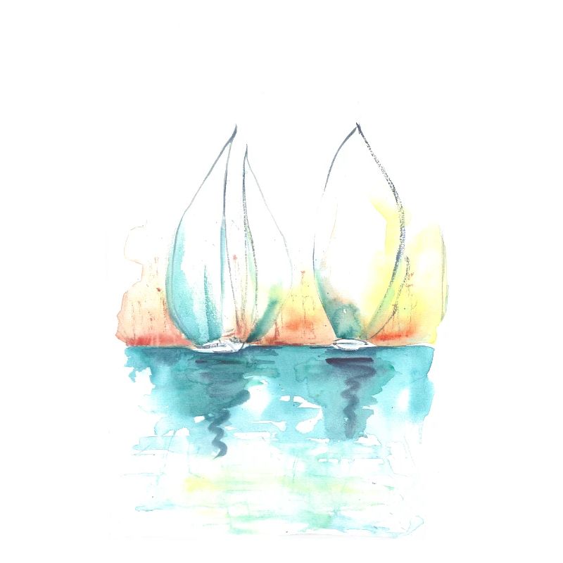 Two sailing boats