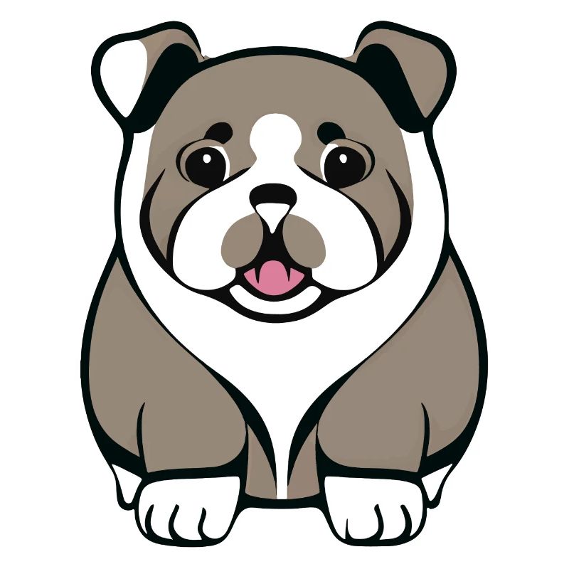 Juste chien mignon