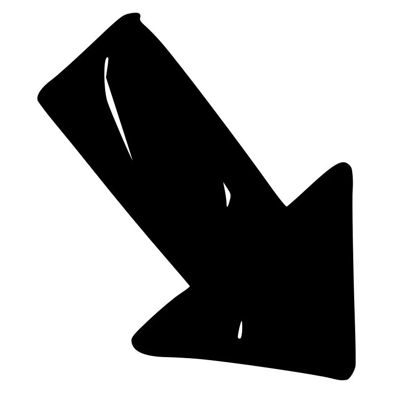 Arrow drawing sketch black