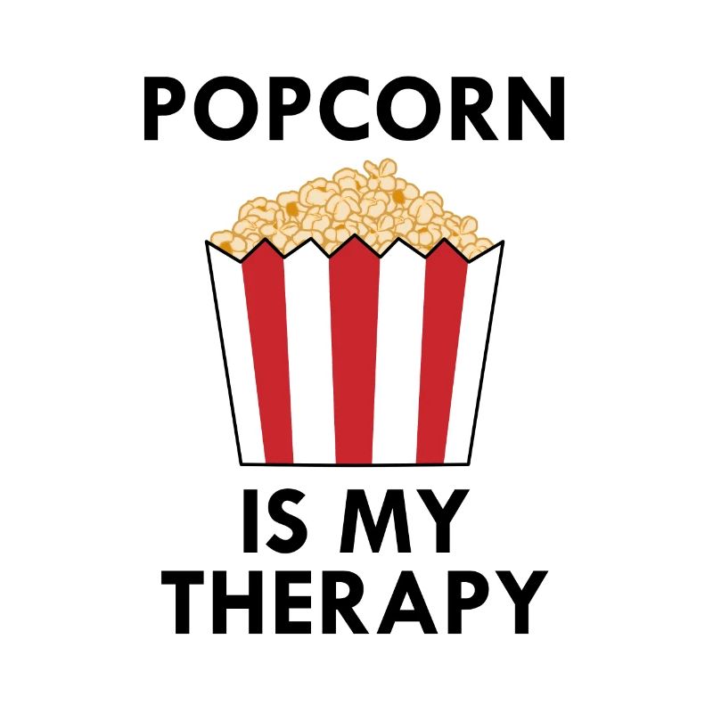 Popcorn Chef Ironic Saying Manger du maïs soufflé