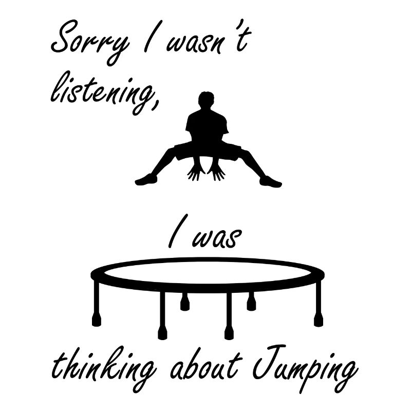 Denken Sie an Springen, Trampolin, Hobby,