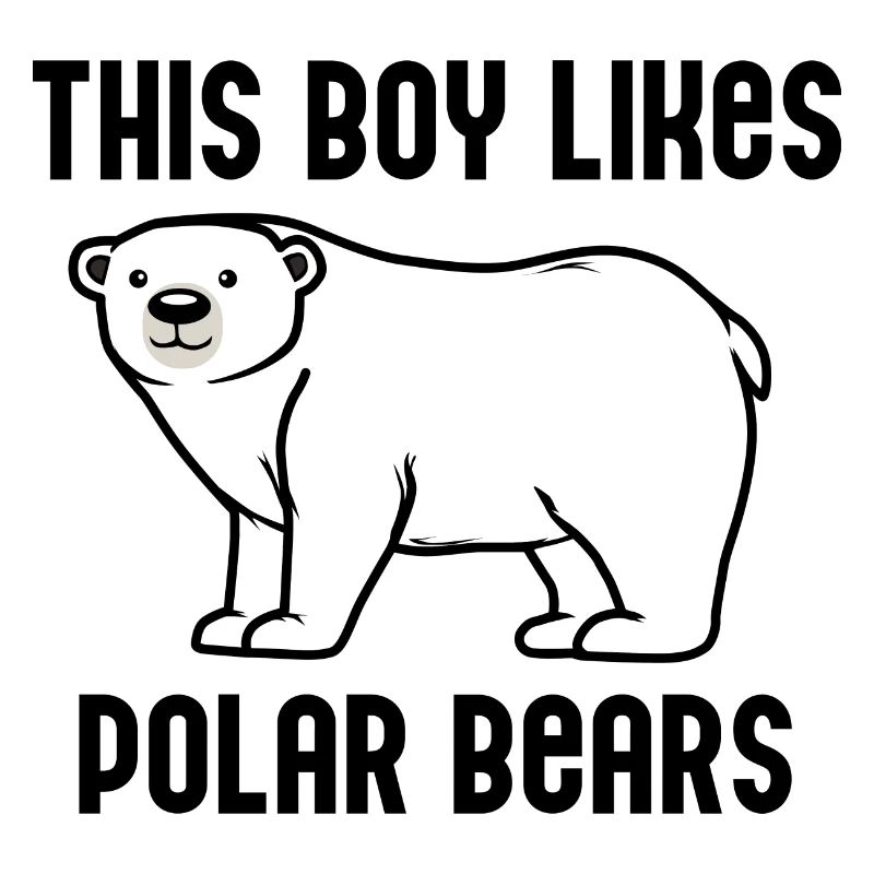 Ironischer Spruch „Nette Eisbären“