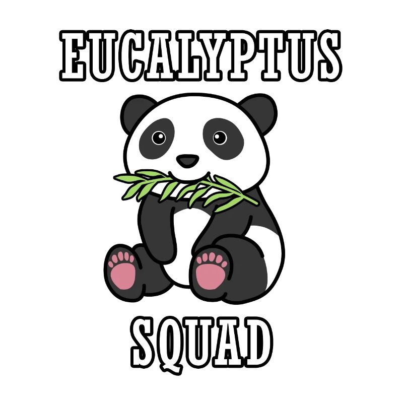 Eucalyptus Squad Ironic Saying Panda Bears