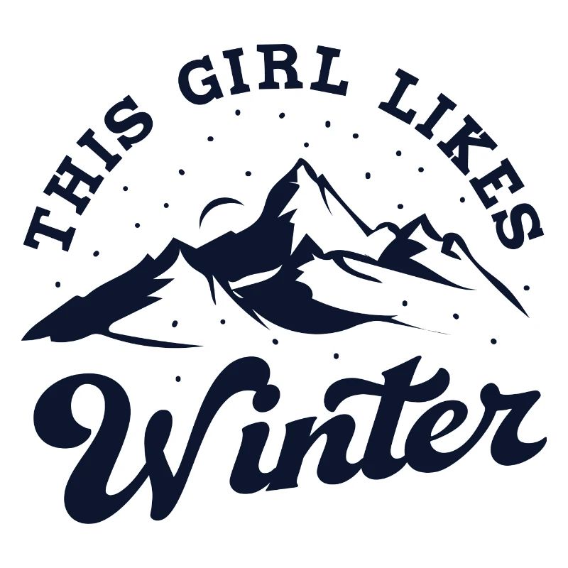 Mädchen mag Wintersaison Urlaub Gemütlicher Tee