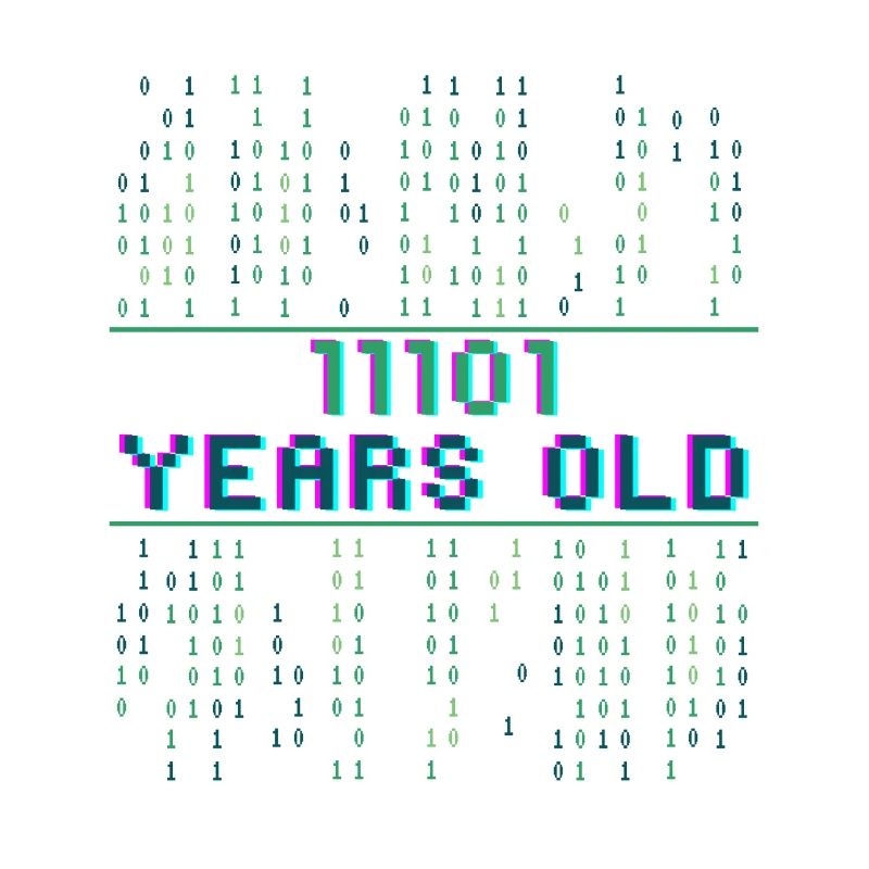 29. Geburtstag 29 Jahre alt Binärcode Coder