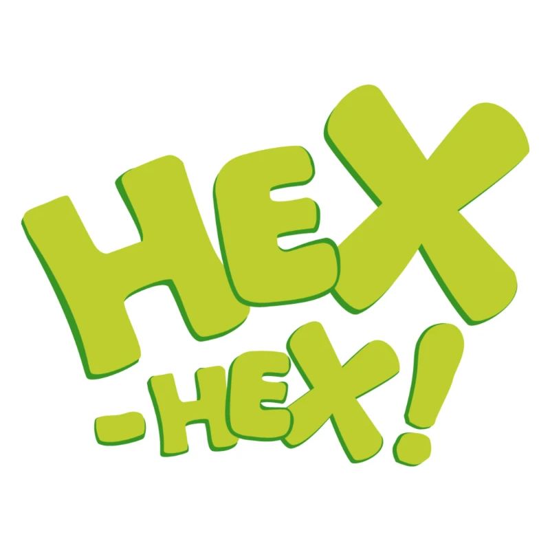 Bibi Blocksberg Hex-hex! Typo grün