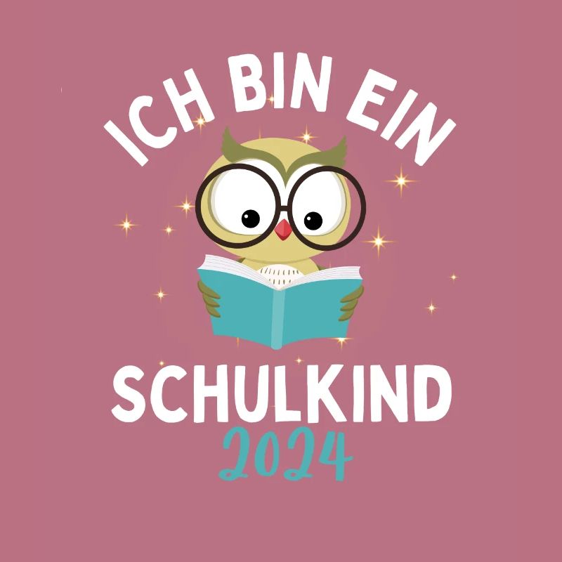 Schulkind 2024 Einhorn 1. Klasse Eule Einschulung