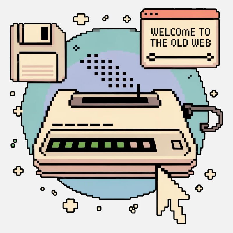 Welcome To The Old Web Retro Internet