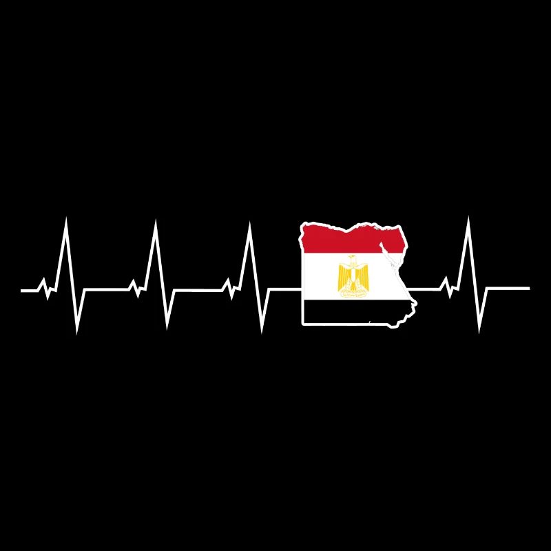 J’aime le rythme cardiaque Egypt - Egypte-
