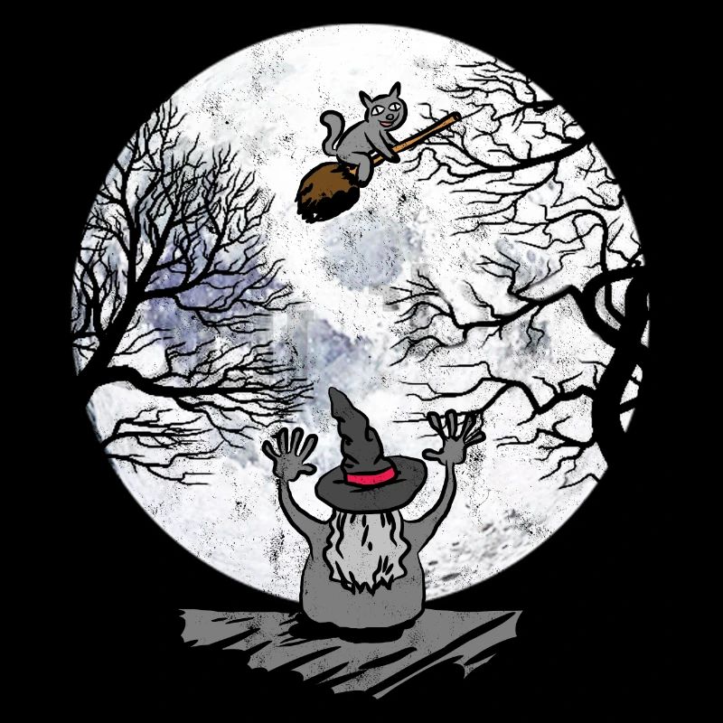 Batte de sorcière d'Halloween