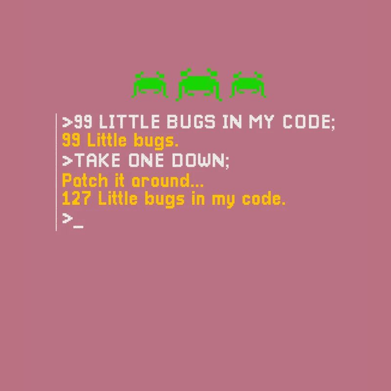 Programmer 99 Little Bugs Programming