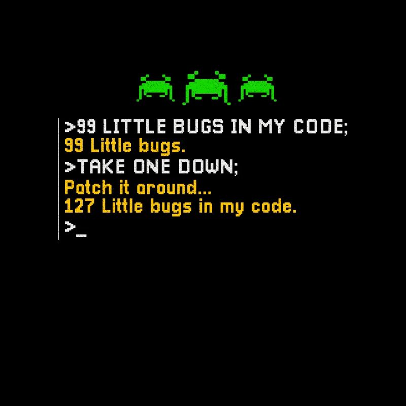 Programmer 99 Little Bugs Programming